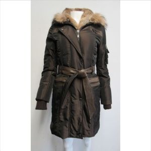 JAVIER SIMORRA brown coat sz 40/ 4